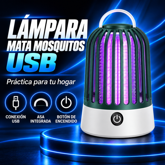 Lampara Mata Mosquitos Electrica Usb