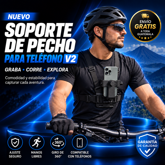 Soporte De Pecho Para Telefono V2